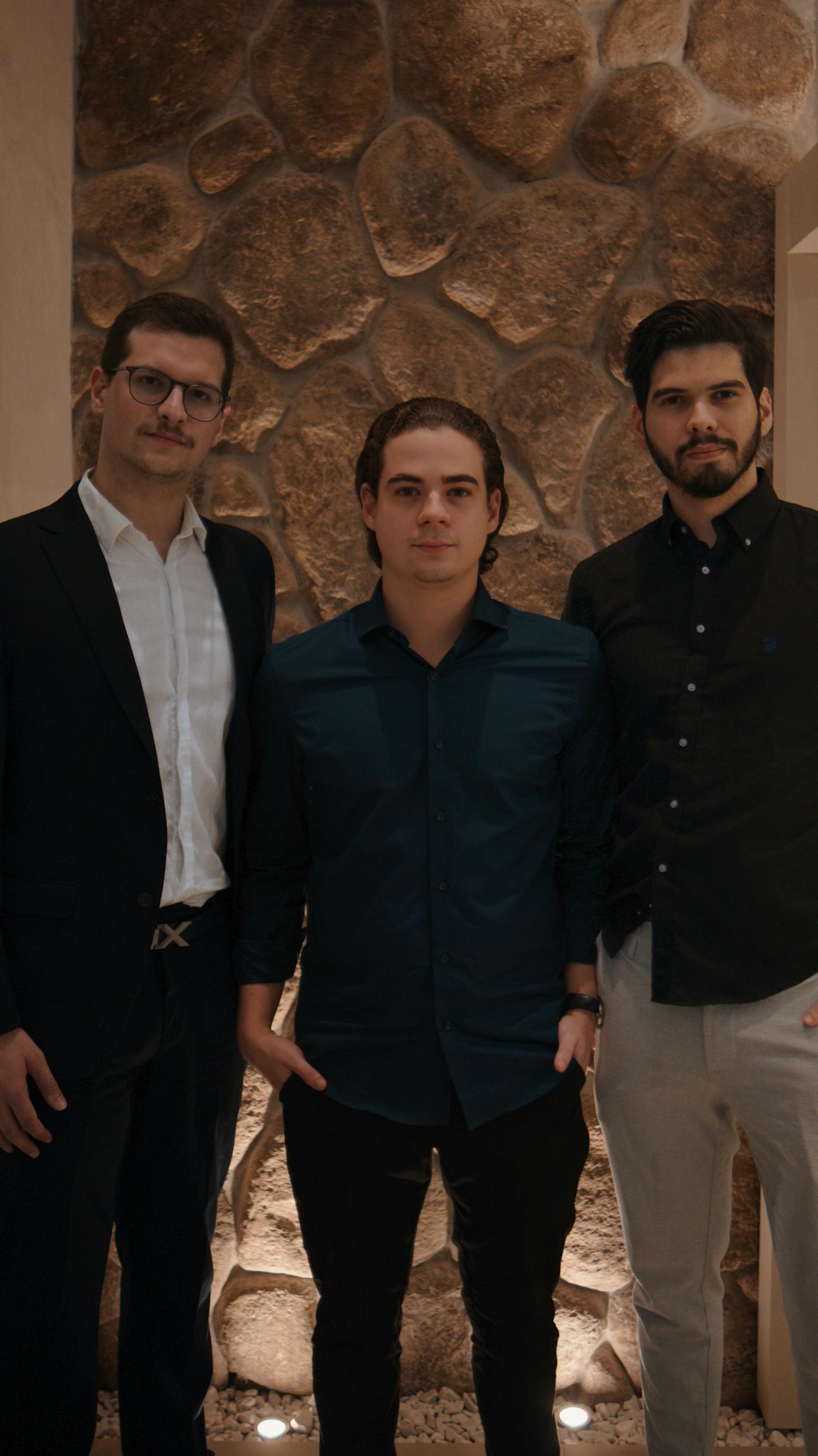 The three partners of Innove Doctors