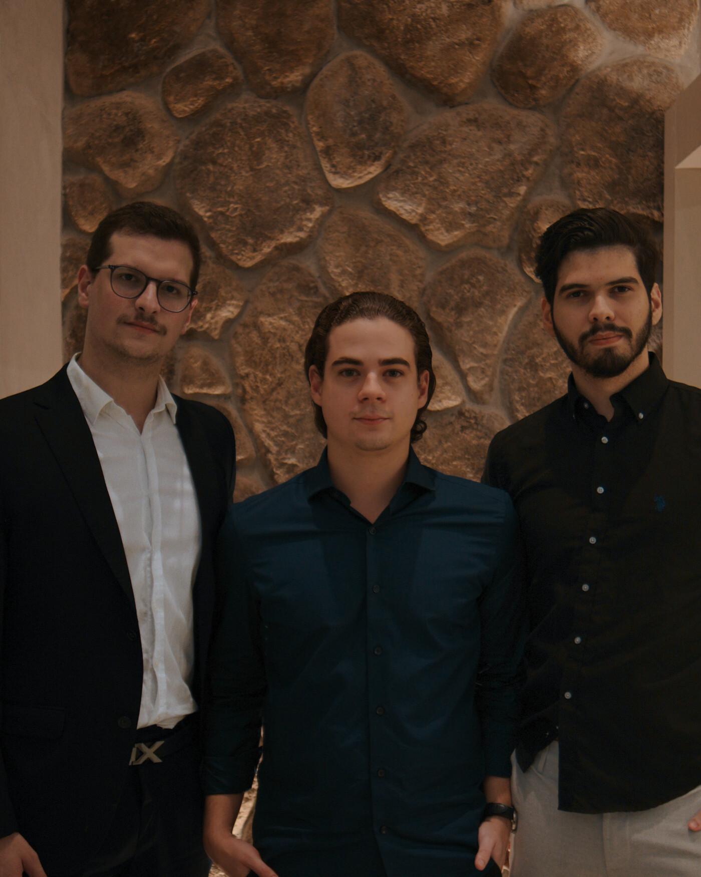 The three partners of Innove Doctors